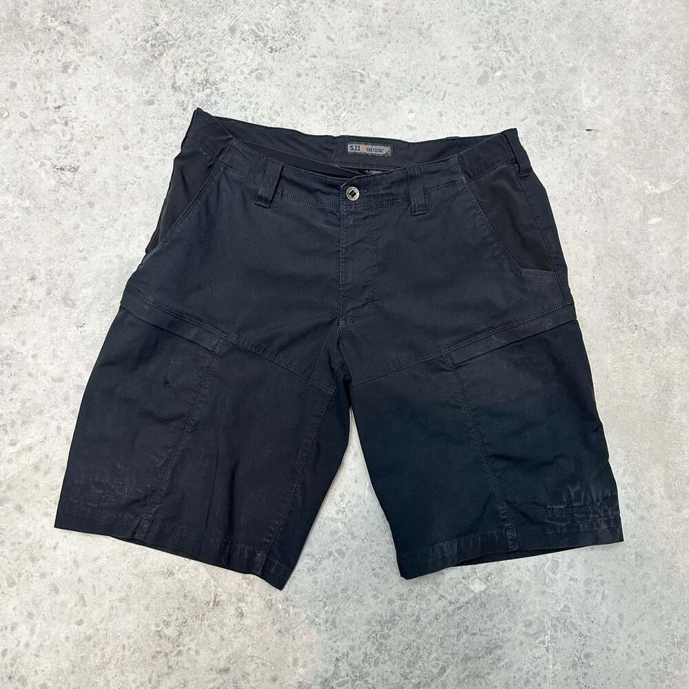 5.11 Tactical Blacl Cargo Shorts - Size 36”